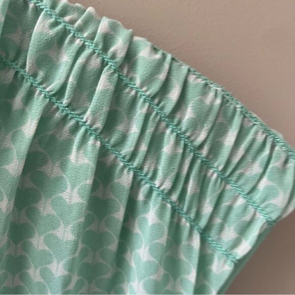 Max Studio cute heat print elastic waist top.  Size L - Picture 6 of 6